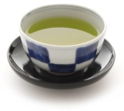 温かい濃煎茶