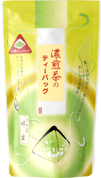 濃煎茶のティーバッグ